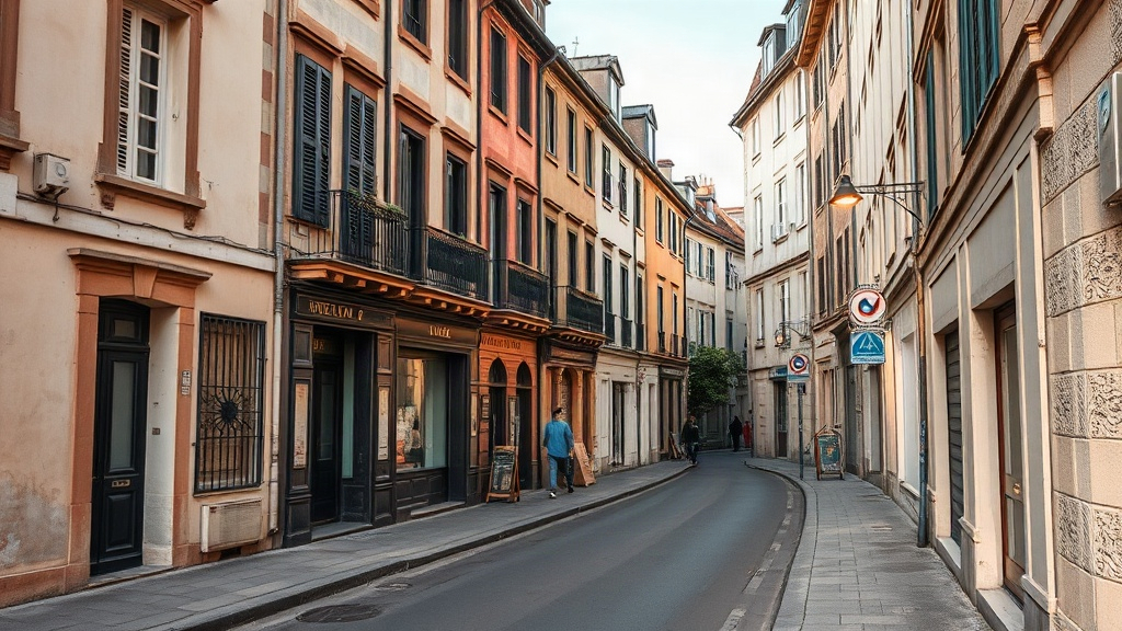 Vue du secteur Vieux Lyon